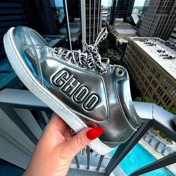 “I WANT CHOO” Jimmy Choo Sneakers ✨✨✨ - Picture 3 of 4